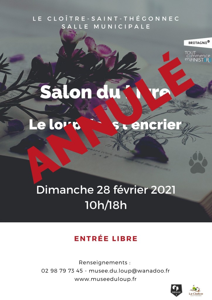 MdL Salon du Livre 2021 Annulé